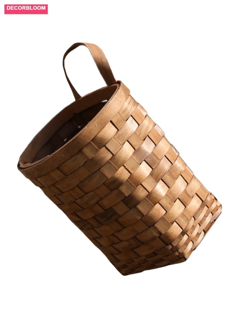 Woven Wall Hanging Storage Basket for Fruit Vegetables Farmhouse Kitchen Decor - Picture 6 of 6